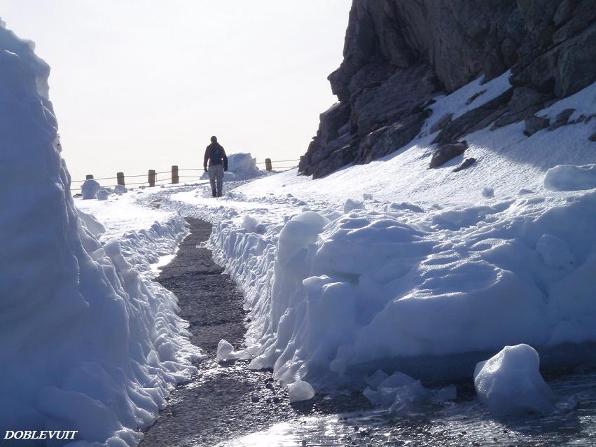 restes de la gran nevada